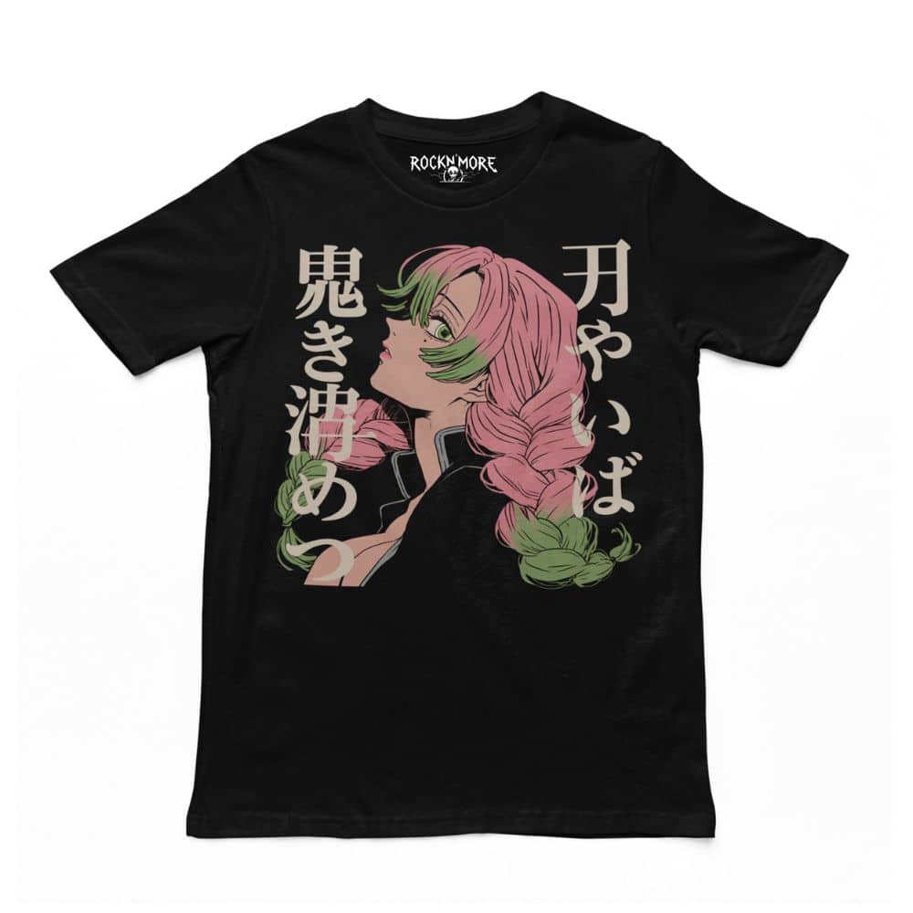 Playera Mitsuri Kanroji Perfil Elegante - Demon Slayer