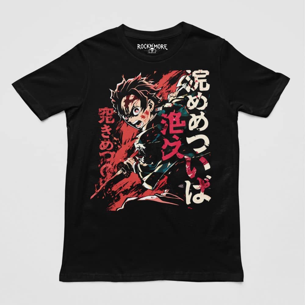 Playera Demon Slayer Tanjiro Ataque Furioso