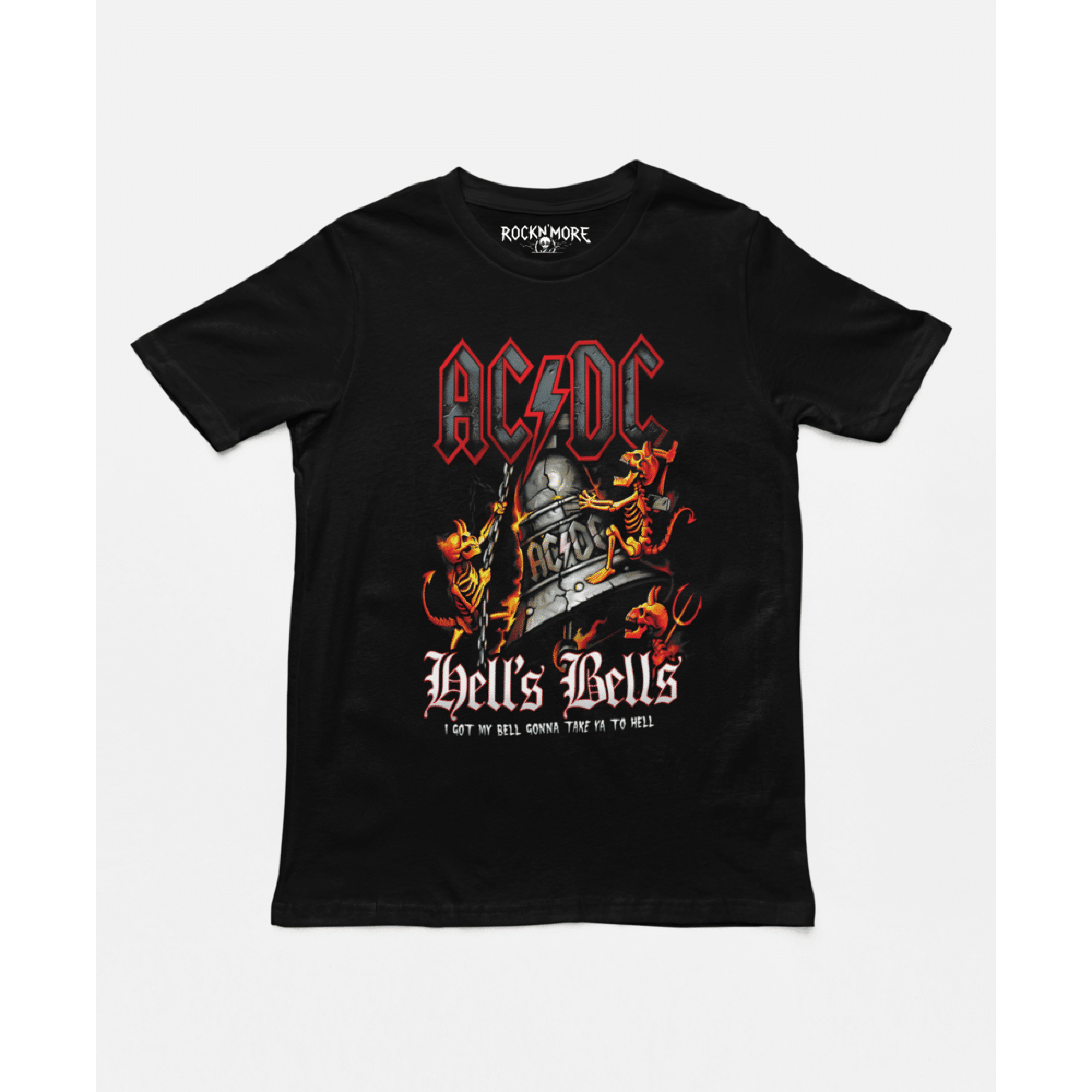 Playera AC/DC Hell's Bells