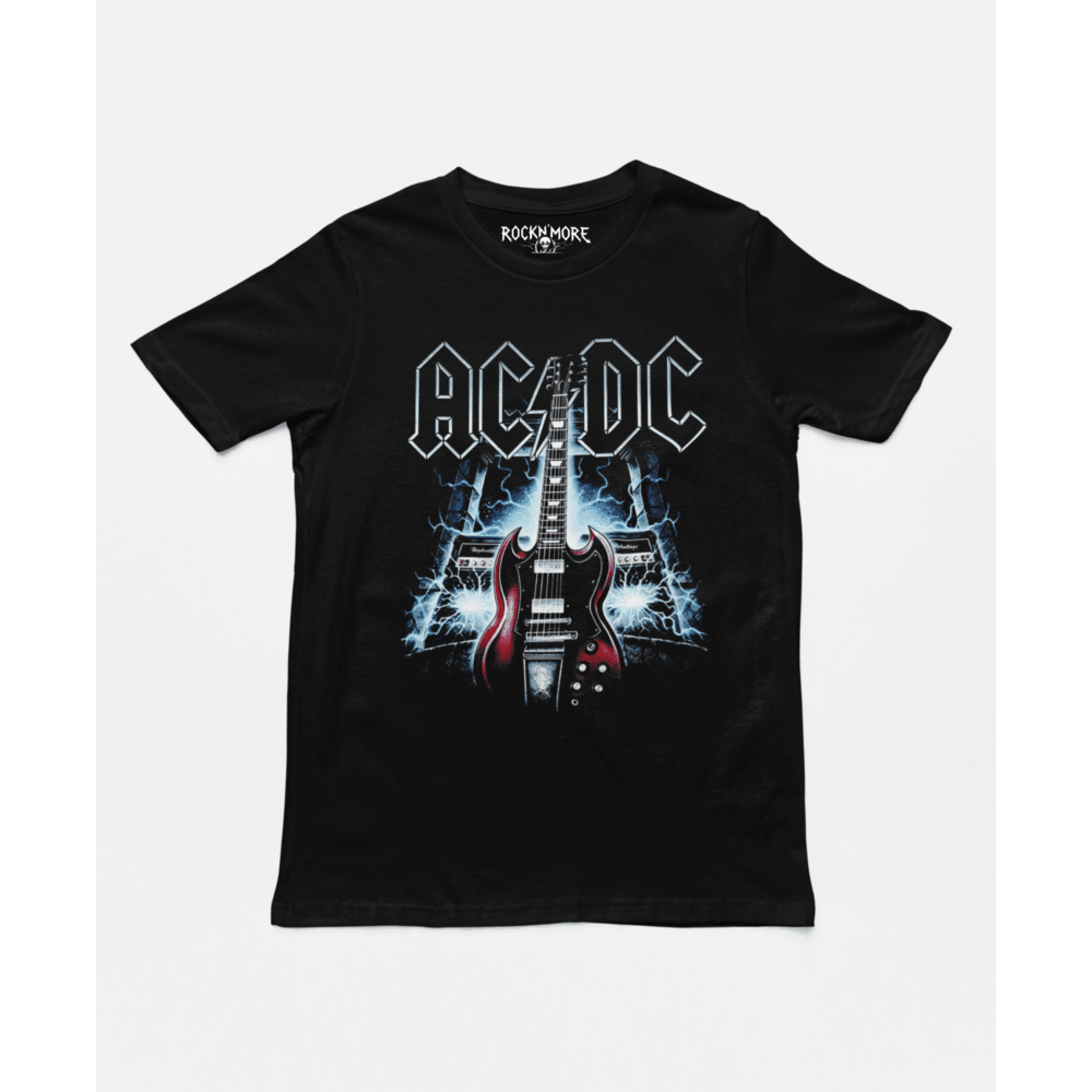 Playera Gutarra Gibson SG ac/dc