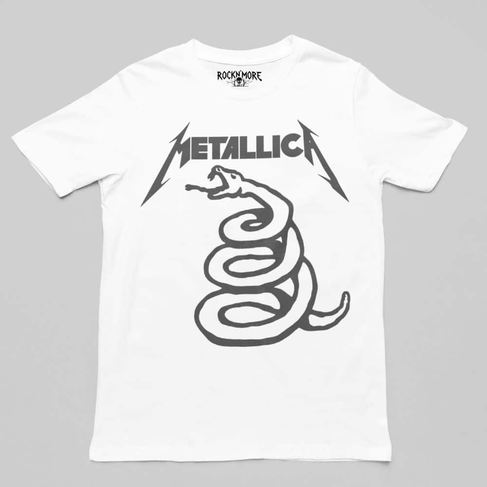 Metallica Black Album Serpiente de Metal