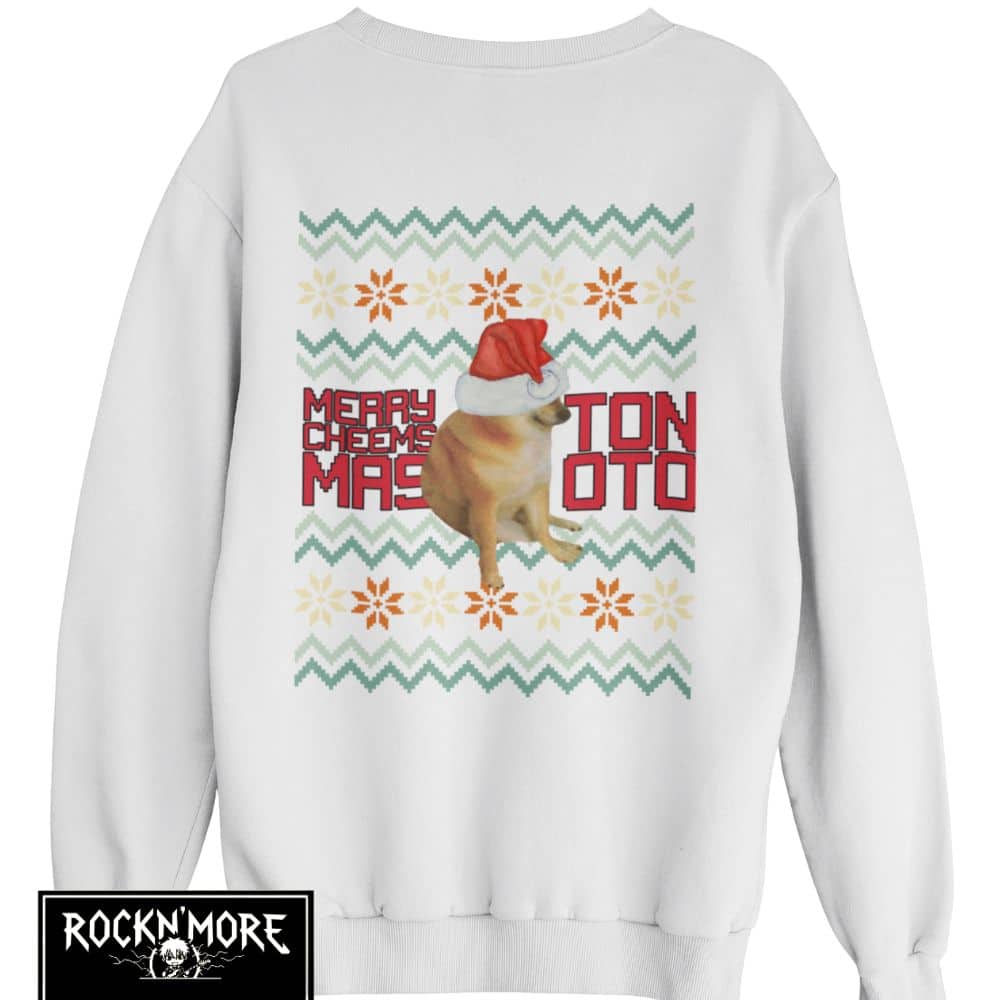 Sweater Cheems Navideño Feo Totalmente Adorable