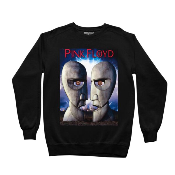 Playera Pink Floyd Cabezas Metalicas Division Bell - Sudadera negro